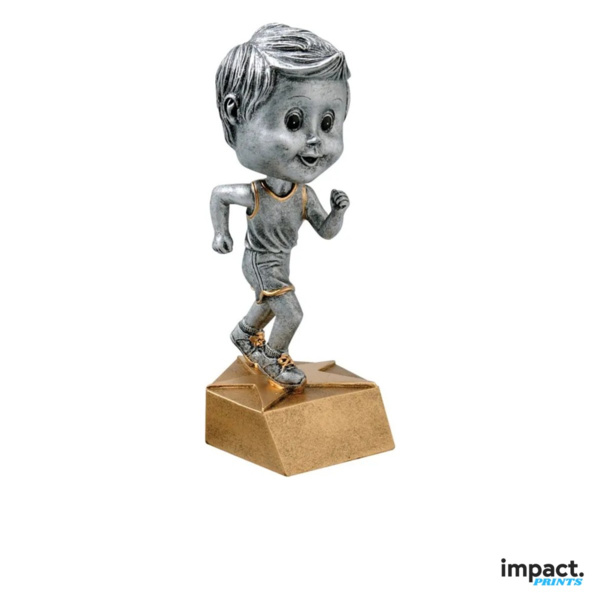 Men's Track Runner Bobblehead Trophy Thumbnail