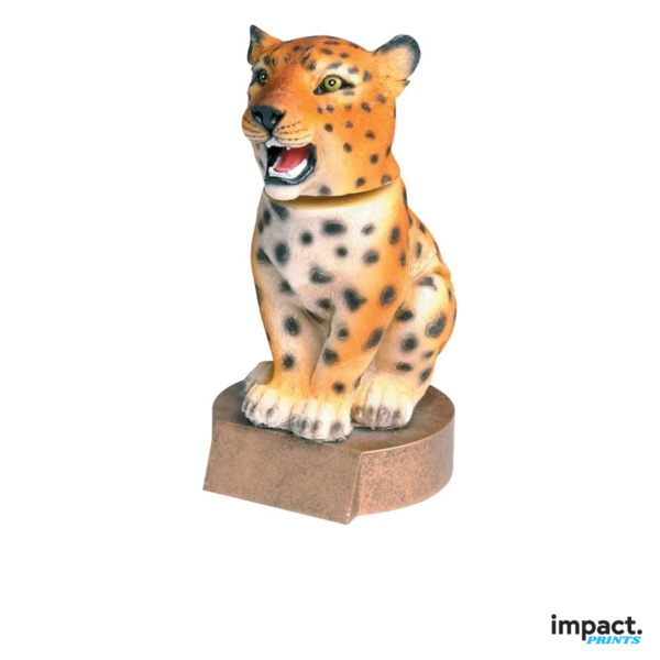 Jaguar Mascot Bobblehead Resin Trophy Thumbnail