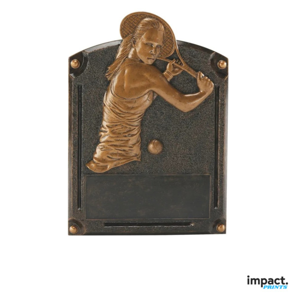 Women's Tennis Legends Resin Trophy Thumbnail
