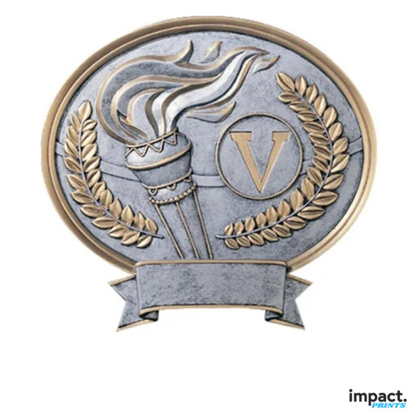 Victory Oval Legend Resin Trophy Thumbnail