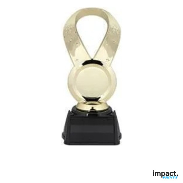 Ribbon and Medal Achievement Holder Trophy Thumbnail