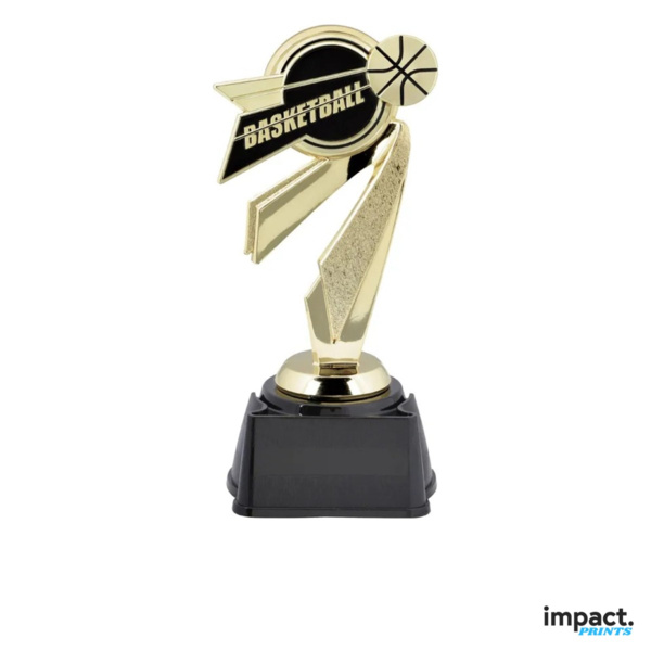Basketball Bullseye Trophy Thumbnail