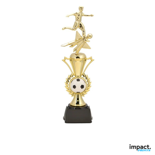 Men's Soccer Radiance Trophy, 14 Inch Thumbnail