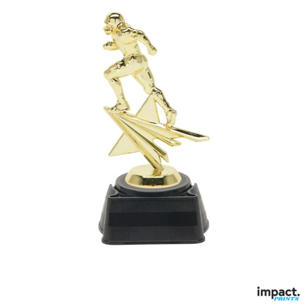 Football Star Figure Trophy, 8.25 Inch Thumbnail
