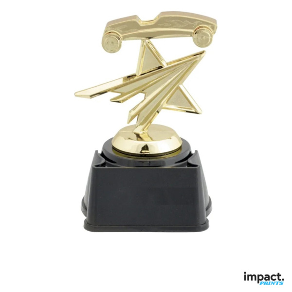 Pinewood Derby Star Figure Trophy, 6 Inch Thumbnail
