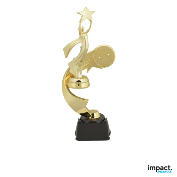 Star Step Victory Trophy, 13 Inch Thumbnail