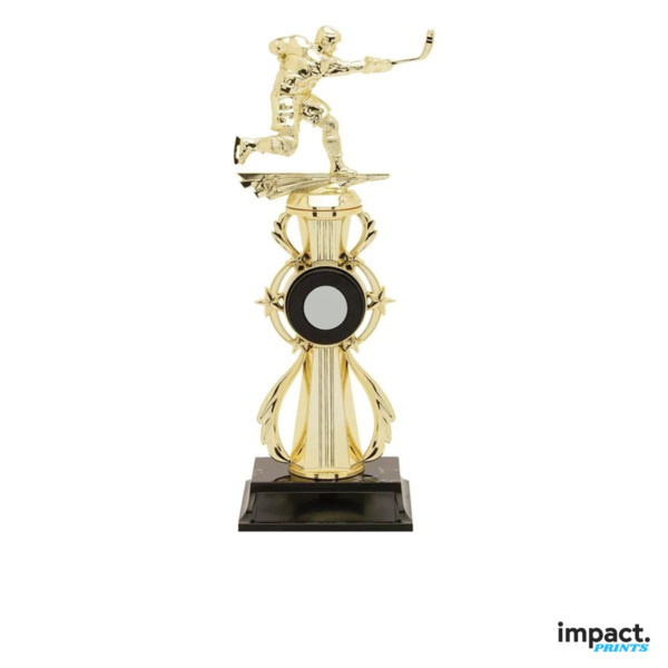 Hockey Color Sport Trophy, 13 Inch Thumbnail