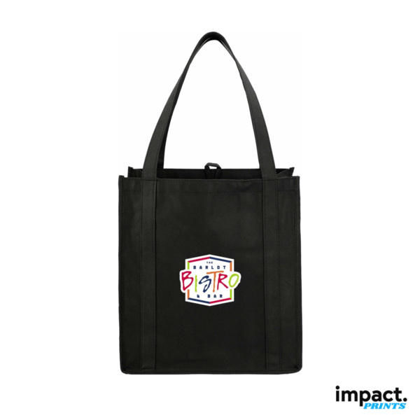 Reusable Non-Woven Grocery Tote with Base Board Thumbnail