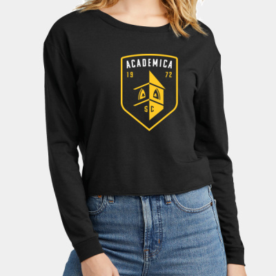 Crop Top Long Sleeve Academica Shirt Thumbnail