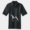 Heavyweight Cotton Pique Polo with Pocket Thumbnail