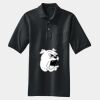 Heavyweight Cotton Pique Polo with Pocket Thumbnail