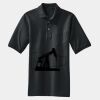 Heavyweight Cotton Pique Polo with Pocket Thumbnail