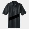Heavyweight Cotton Pique Polo with Pocket Thumbnail