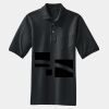 Heavyweight Cotton Pique Polo with Pocket Thumbnail