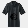 Heavyweight Cotton Pique Polo with Pocket Thumbnail