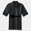 Heavyweight Cotton Pique Polo with Pocket Thumbnail