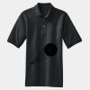 Heavyweight Cotton Pique Polo with Pocket Thumbnail