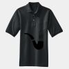 Heavyweight Cotton Pique Polo with Pocket Thumbnail