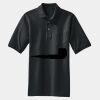 Heavyweight Cotton Pique Polo with Pocket Thumbnail