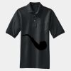 Heavyweight Cotton Pique Polo with Pocket Thumbnail