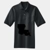 Heavyweight Cotton Pique Polo with Pocket Thumbnail