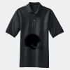 Heavyweight Cotton Pique Polo with Pocket Thumbnail