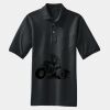 Heavyweight Cotton Pique Polo with Pocket Thumbnail