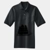 Heavyweight Cotton Pique Polo with Pocket Thumbnail
