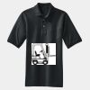 Heavyweight Cotton Pique Polo with Pocket Thumbnail