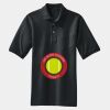 Heavyweight Cotton Pique Polo with Pocket Thumbnail