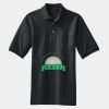 Heavyweight Cotton Pique Polo with Pocket Thumbnail