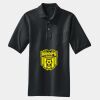 Heavyweight Cotton Pique Polo with Pocket Thumbnail