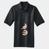 Heavyweight Cotton Pique Polo with Pocket Thumbnail