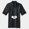 Heavyweight Cotton Pique Polo with Pocket Thumbnail