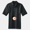 Heavyweight Cotton Pique Polo with Pocket Thumbnail