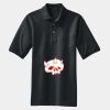 Heavyweight Cotton Pique Polo with Pocket Thumbnail