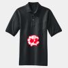 Heavyweight Cotton Pique Polo with Pocket Thumbnail