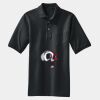 Heavyweight Cotton Pique Polo with Pocket Thumbnail