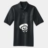 Heavyweight Cotton Pique Polo with Pocket Thumbnail
