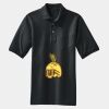 Heavyweight Cotton Pique Polo with Pocket Thumbnail