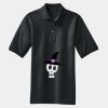 Heavyweight Cotton Pique Polo with Pocket Thumbnail
