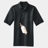 Heavyweight Cotton Pique Polo with Pocket Thumbnail