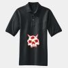 Heavyweight Cotton Pique Polo with Pocket Thumbnail