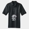 Heavyweight Cotton Pique Polo with Pocket Thumbnail