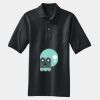 Heavyweight Cotton Pique Polo with Pocket Thumbnail