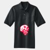 Heavyweight Cotton Pique Polo with Pocket Thumbnail