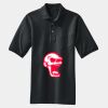 Heavyweight Cotton Pique Polo with Pocket Thumbnail