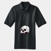 Heavyweight Cotton Pique Polo with Pocket Thumbnail
