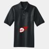Heavyweight Cotton Pique Polo with Pocket Thumbnail