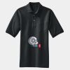Heavyweight Cotton Pique Polo with Pocket Thumbnail
